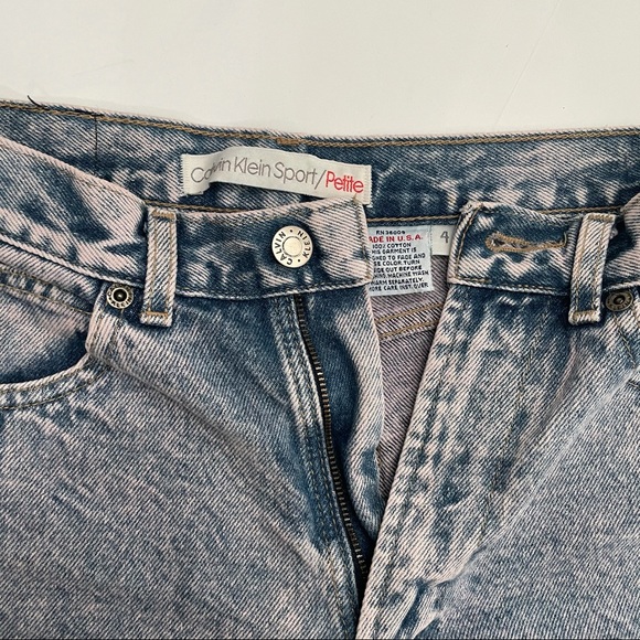 Vintage CALKIN KLEIN Acid Wash 80s 90s Jeans - Picture 5 of 7